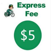 new Extra Fee/cost $5 just for the balance of your order/shipping cost