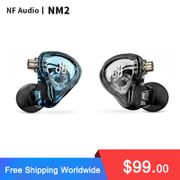 NF Audio NM2 Dual Cavity Dynamic In-ear Monitor Earphone with Adaper(6.35 to 3.5) 2 Pin 0.78mm Detachable Cable IEM