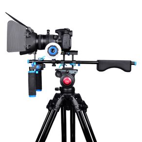 DSLR Rig Shoulder Video Camera Stabilizer Support Cage/Matte Box/Follow Focus For Canon Nikon Sony Camera Camcorder