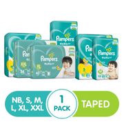[1 Pack] Pampers Baby Dry Tape Diapers