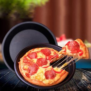 1pc Non-Stick Shallow Square Baking Pan, Household Bbq Fish/Pizza
