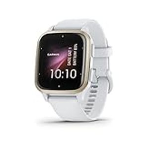 Garmin Venu Sq 2, White/Cream Gold, 1.41''