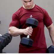 2021 Gym Shirt Sport Shirt Men Fitness Running Shirt Man Dry Fit Short Sleeve Training T Shirt Mens Sportswear Tshirt