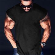 Brand Fitness Clothing Gyms Tank Top Men Solid canotta Bodybuilding Stringer Tank Tops workout Singlet Sleeveless Shirt