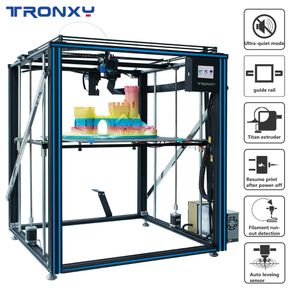 Tronxy Larger 3D Printer X5SA-500 Heat Bed Printing Size 500*500mm DIY kits With Touch Screen Auto leveling sensor