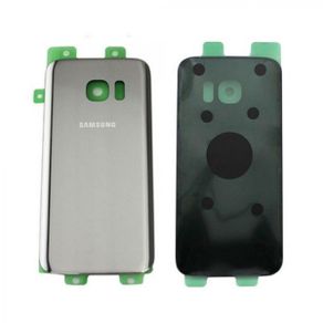 Back glass battery back cover for Samsung Galaxy S7 G930 Silver