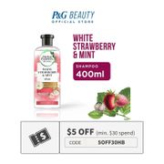 Herbal Essences Bio: Renew Clean White Strawberry And Sweet Mint Shampoo 400ml