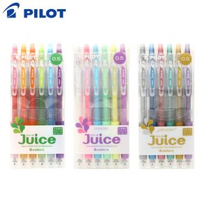 Japan Pilot LJU-60EF Juice Pen Set Cute 0.5mm Hand Account Color Push Pen Writing Smoothly Without Ink Blocking