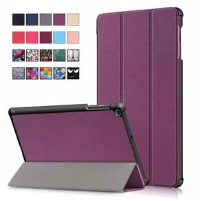 SM T515 T510 Tri-Folding Folio PU Leather Case Stand for Samsung tab a 10.1 2019 Case Cover