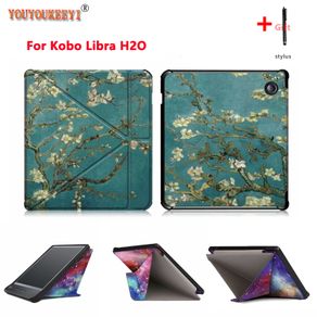 Case for Kobo Libra 2 eReader (2021 Released, Model N418) - Premium PU  Leather Origami Stand Cover with Auto Sleep Wake - AliExpress