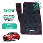 ENZO Car Mat - Mazda 2 4th Gen Model DJ Sedan (2014-Present)