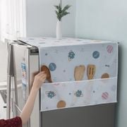 Refrigerator cover cloth washing machine single open d Door Drum Type Microwave Oven Anti-Dust Storage Bag Oil-Proof Dust
