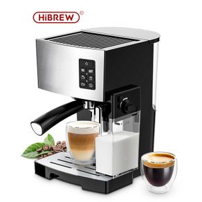 DMWD MINI Espresso Coffee Maker 5Bar Italian Pump Pressure Steam Milk  Frother Foam Bubble Machine Automatic