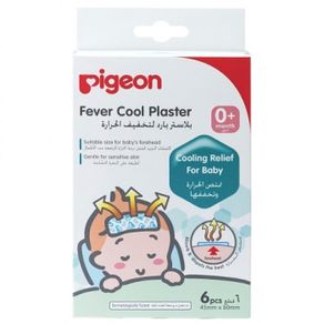 [Bundle Of 4] Pigeon Baby Fever Cool Plaster 6pcs 0m+