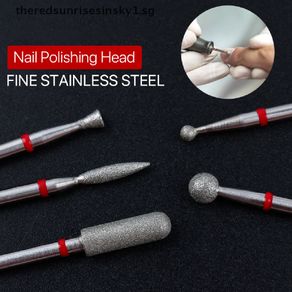 { T1SG } Nail Drill Bits Diamond Milling Cutter Rotary Burr Files Cuticle Manicure Tools ~