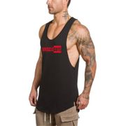 New Fashion Brand Mens Tank Top Workout Vest Gym Clothing Bodybuilding Musculation Fitness Singlets Sleeveless Sport Shirt