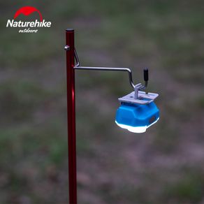 Naturehike outdoor camping picnic portable light pole lamp pole travel aluminum alloy folding camp tent lantern light pole