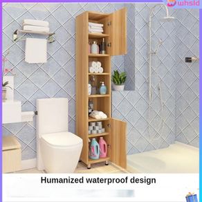 Bathroom Crevice Shelf Toilet Crevice Locker Storage Cabinet Toilet Floor  Narrow Cabinet Toilet Side