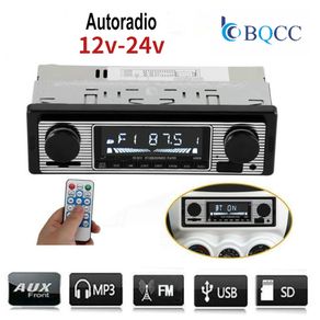 Bluetooth Vintage Car Radio MP3 Player Stereo