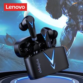 Lenovo LP6 Gaming Earphone E-Sports Games Music Earbuds Wireless Buletooth Headphone Dual Mode Headset Earphone Wireless Phone