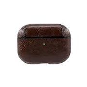 Leather Case For AirPods Pro Bluetooth Earphone Protective Cover Headset Charging Box For Airpods 3 Pro Cases (Color : Coffee)