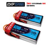 DXF 3S 11.1V 6200mah 100C-200C Lipo Battery 3S  XT60 T Deans XT90 EC5 For FPV Drone Airplane Car Racing Truck Boat RC Parts