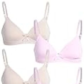 Buy bebe Girls Seamless Training Bra (8 Pack), Black/White/Light Pink/Almond,  Size Large' at