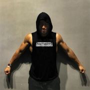 Brand Fitness Tops Sportswear Cotton Tank Top Men Vest Bodybuilding Muscle Tops Sleeveless Shirt Casual Gyms Clothing Singlet