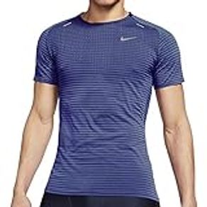 Nike TechKnit Ultra Men's Running Shorts Sleeve Top T-Shirts CJ5344-478 Size S