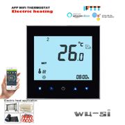 95-240VAC 16A Wifi wireless  electric heating thermostat with Interactive Voice Response Amazon Echo Google Home