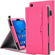 Business Book Flip Cover for Huawei MediaPad M5 Lite 10 BAH2-L09 BAH2-W19 BAH2-AL09 10.1 inch Tablet Sleeve Case with Hand Strap