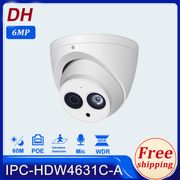 DH IP Camera 6MP IPC-HDW4631C-A HD IPC CCTV Security Surveillance Night Vision IR30M PoE Built-in Mic IPC-HDW4433C-A