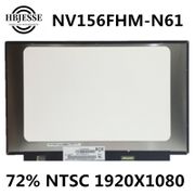 Original for BOE 15.6" NV156FHM-N61 V8.0 compatible model LCD Screen FHD IPS 1920X1080 30 Pins Matte 72% NTSC Panel Replacement
