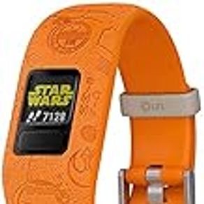 Garmin GM-010-01909-74 Vivofit Jr. 2 Star Wars Light Side Adjustable Kids Activity Tracker, Orange