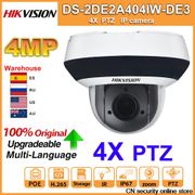 Hikvision PTZ 4MP IP Camera DS-2DE2A404IW-DE3 IR PoE Built-in microphone 2.8-12mm 4X Optical Zoom H.265 CCTV Video Surveillance