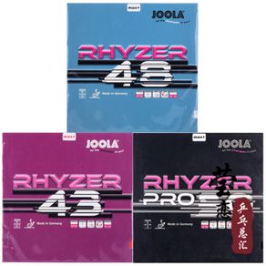 Joola Rhyzer 43 48 50 table tennis rubber ALL round good speed control for table tennis racket