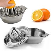 Stainless Steel 17*9CM Citrus Juicer Lemon Lime Orange Fruit Hand Squeezer Press Tool