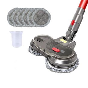 Electric Wet Dry Mopping Head for Dyson V7 V8 V10 V11 Replaceable Parts with Water Tank Mop Head Mop Pads
