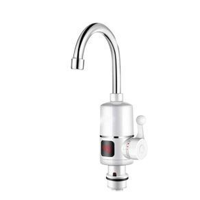 3000W Electric Kitchen Water Heating Tap Instant Hot Water Faucet Heating Tankless Water Heater LED Display