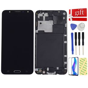 For Samsung Galaxy J7 2015 LCD Screen SM j700 J700F J700M J700H J700FN LCD Display Screen Touch Screen Digitizer Assembly Frame