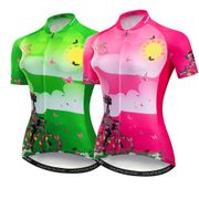 Cycling Jersey Women Bike Top Shirt Summer Short Sleeve MTB Cycling Clothing Ropa Maillot Ciclismo Racing Bicycle Clothes