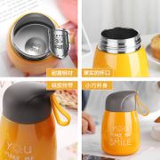 ▩♤Thermos cup female portable simple fashion small cute mini girl heart ins style student boy and child water cup