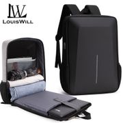 LouisWill Laptop Bag Backpacks Men Laptop Backpack Waterproof Travel Backpack Bag College Backpack Shoulder Bag Anti Theft Back Pack School Bag with USB Charging Port