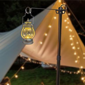 Christmas Portable Pony Light led Vintage Camping Outdoor Small Chandelier Camp Lighting Decoration Atmosphere