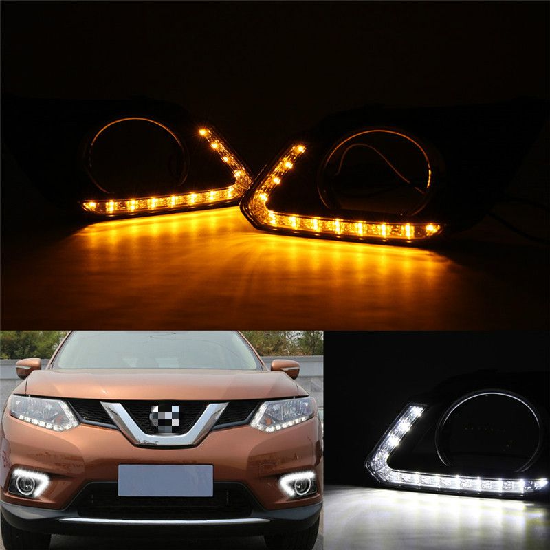 nissan x trail daytime running lights