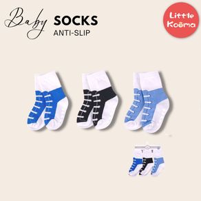 Hudson Baby Socks 3 Pairs Pack Anti-slip