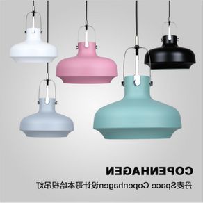 New American Industrial Loft Vintage Pendant Lights Black White Iron Edison Glass Retro Loft Vintage Pendant Lights Lamp