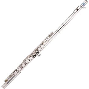 Western Concert Flute Plated 16 Holes C Key Cupronickel Woodwind Instrument