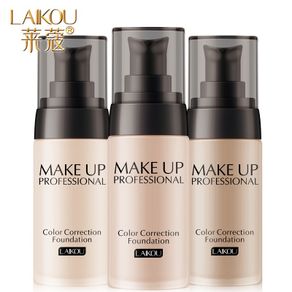Laikou BB Creams Primer 40ML Concealer Makeup Foundation Lasting Moisturizer Oil Control Brighten Skin Tone Whitening Waterproof Liquid Foundation Concealer