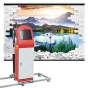 Automatic Vertical 3D Wall Printer Direct To Wall Painting Machine